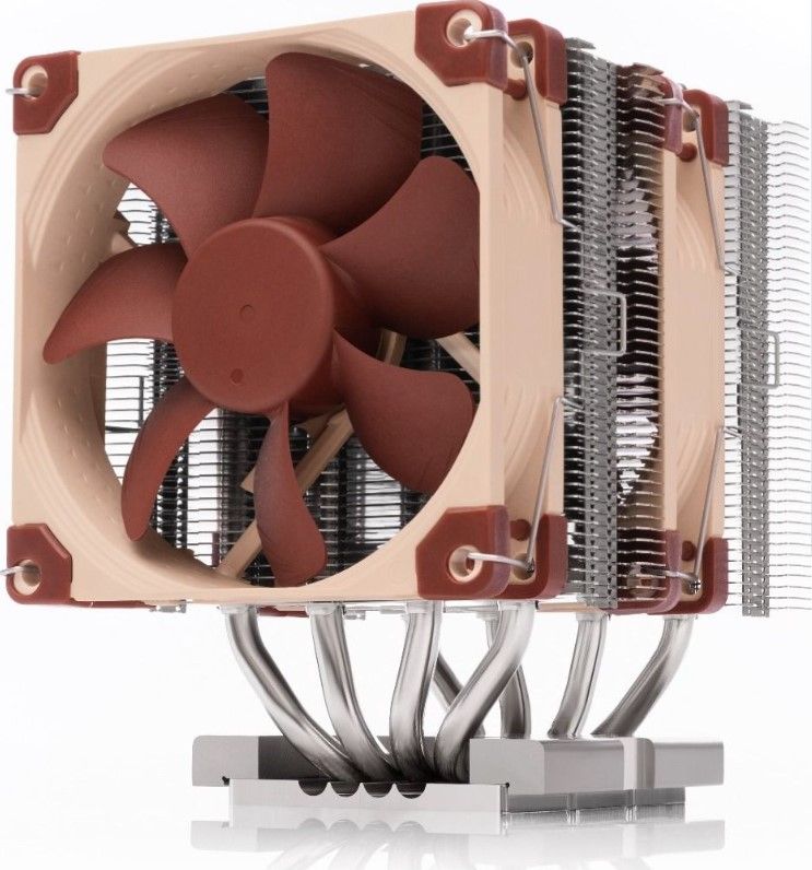 Noctua NH-D9 DX-4677 4U - Luftkühlung - 9,2 cm - 400 RPM - 2500 RPM - Aluminium - Beige - Braun