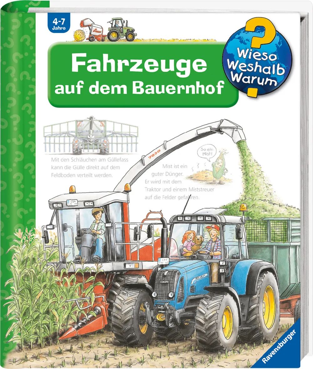 Ravensburger Verlag GmbH WWW 57 Fahrzeuge auf dem Bauer
