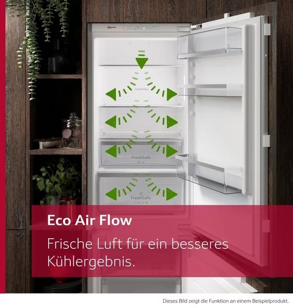 Neff Einbau-Kühlschrank mit Flachscharnier -  204L