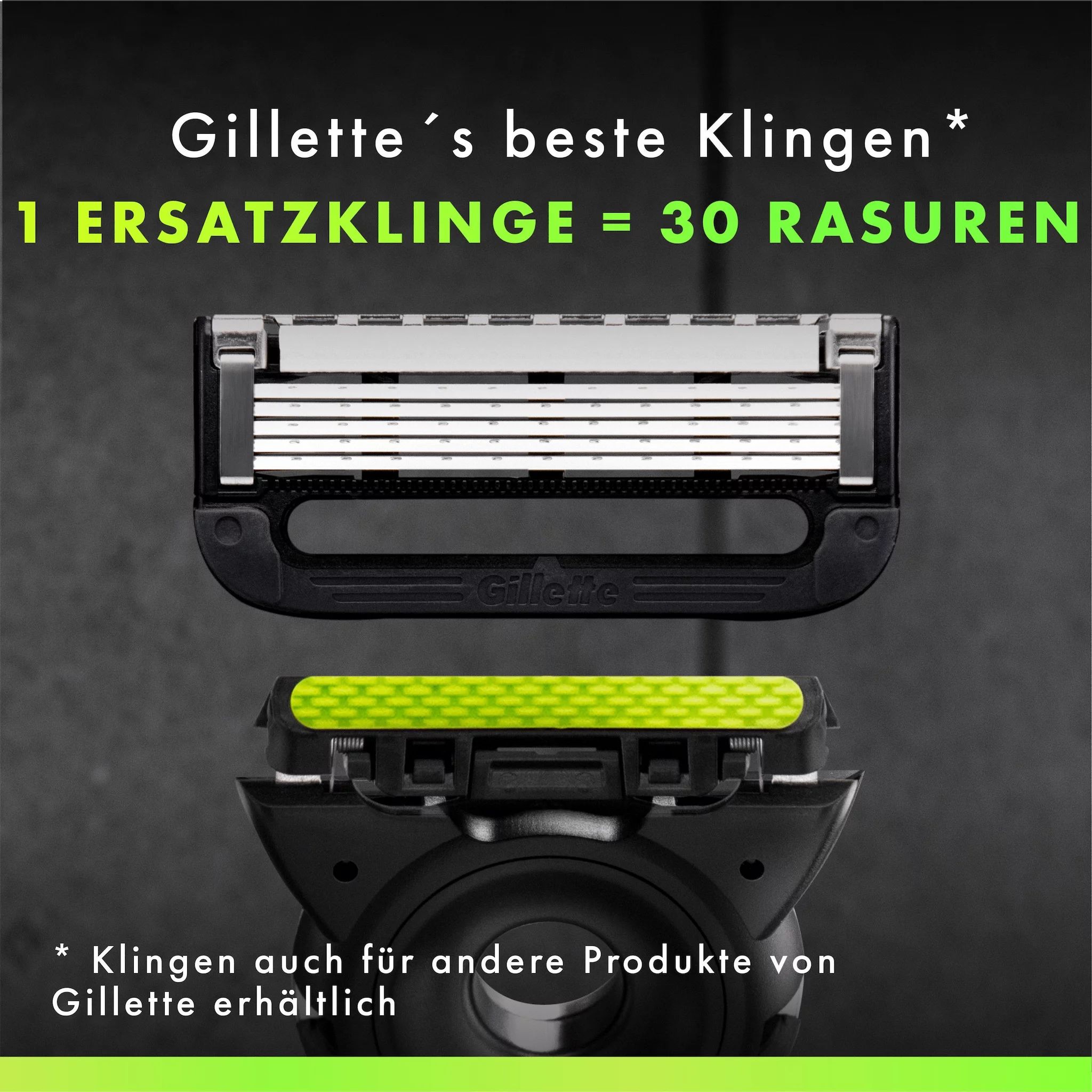 Gillette Labs Rasierapparat mit 1 Klinge + Duschanhänger "UEFA Champions League"