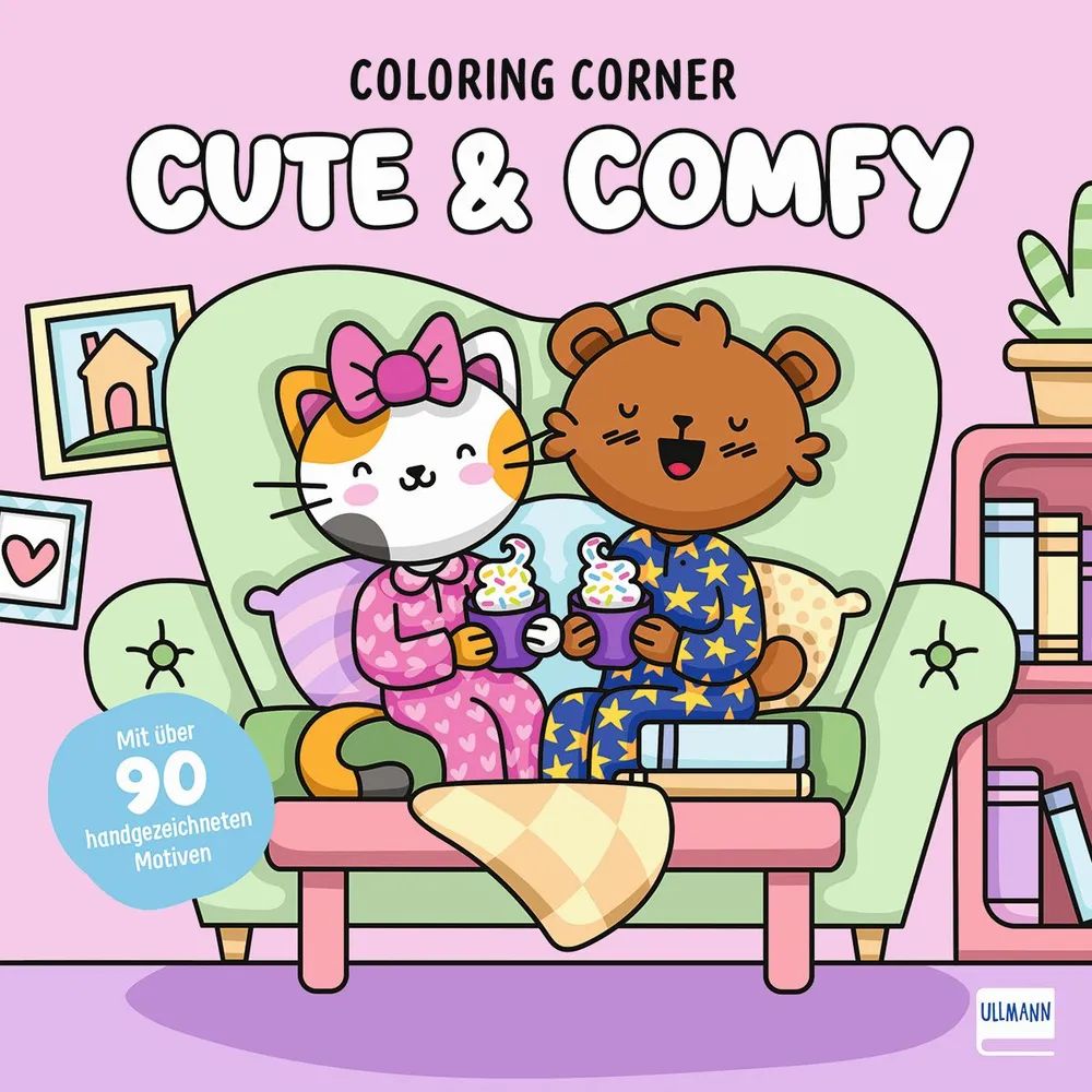 Ullmann Medien GmbH Coloring Corner - Cute & Comfy