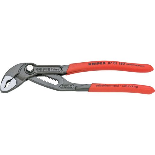Knipex COBRA POLIERT 180 MM / KNIPEX WAPU-ZANGE 87 01 180
