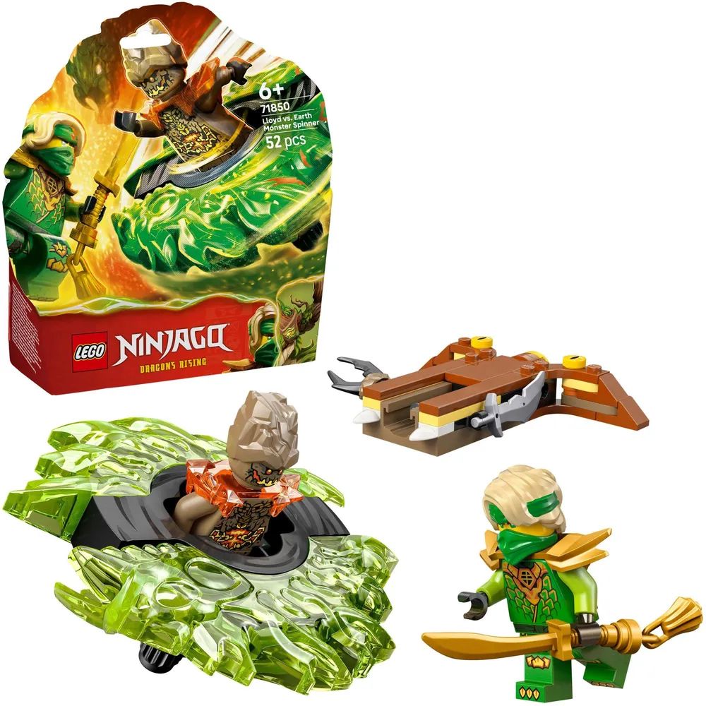 LEGO 71850 Ninjago Lloyd vs. Erdmonster-Spinner