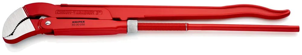 KNIPEX Rohrzange S-Maul rot pulverbeschichtet 680 mm