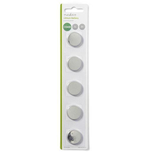 Nedis KNOPFZELLENBATTERIE CR 2450 3V / NEDIS BALCR24505BL