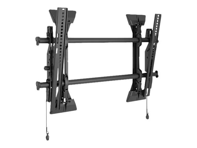 Chief Fusion Medium Tilt TV Wall Mount - For Displays 32-65" - Black - Befestigungskit (Kippbare Wandhalterung, 2 Verbindungsklammern)