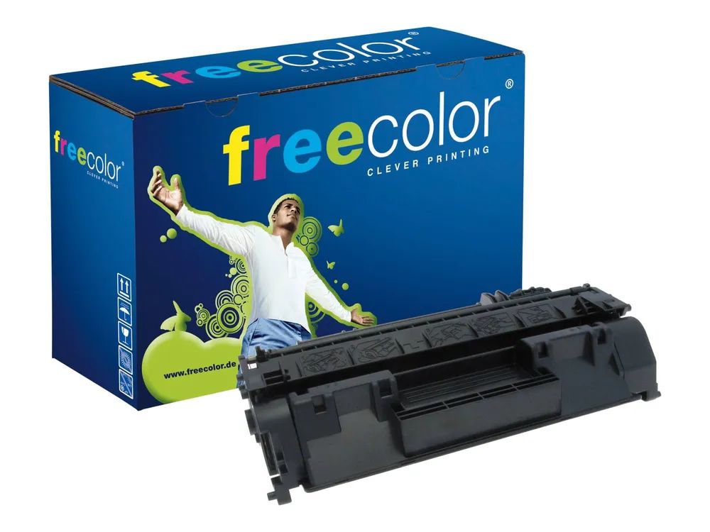 freecolor 110 g - Schwarz - kompatibel - Tonerpatrone (Alternative zu: HP 05A)