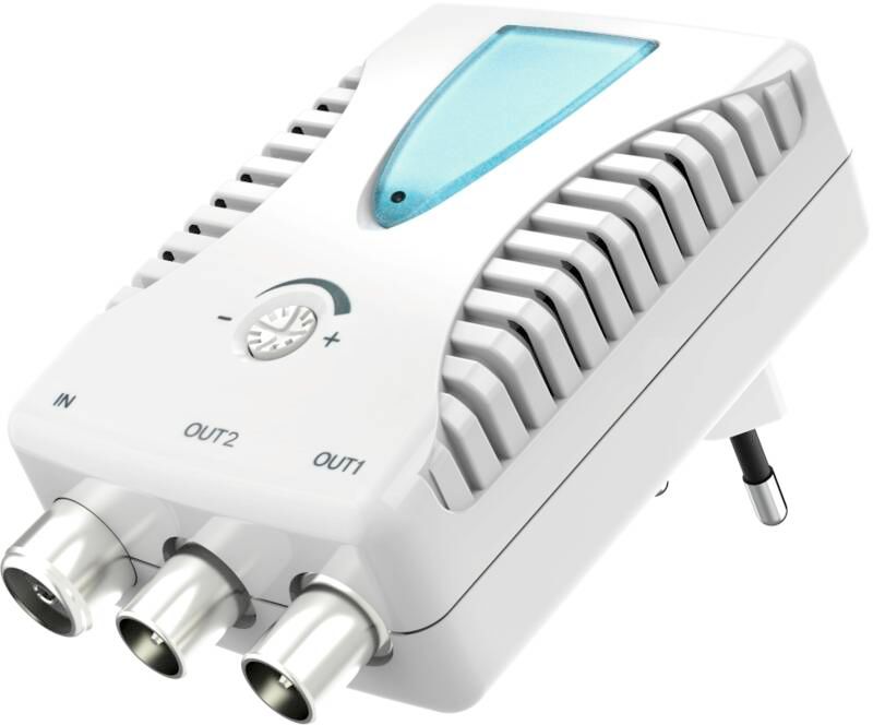 Hama 205228 BK/CATV-Verstärker für 2 Geräte