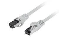 Lanberg PCF8-10CU-0100-S - 1 m - Cat8.1 - S/FTP (S-STP) - RJ-45 - RJ-45 - Grau