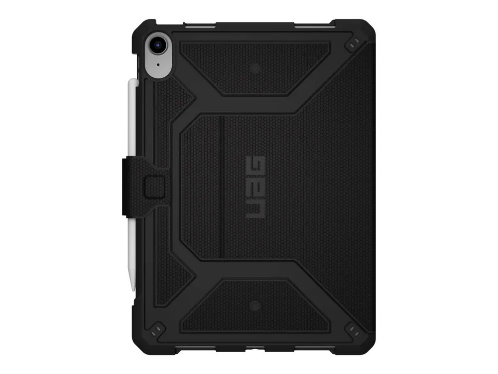 Urban Armor Gear UAG Rugged Case for iPad 10.9 (10th Gen, 2022) - Metropolis Black - Bildschirmschutz für Tablet - Schwarz - 10.9" - für Apple 10.9-inch iPad (10. Generation)
