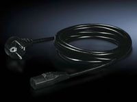 Rittal Stromkabel - CEE 7/7 (M) zu IEC 60320 C13