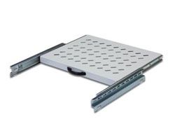 DIGITUS Ausziehbarer Fachboden für 483 mm (19")-Schränke