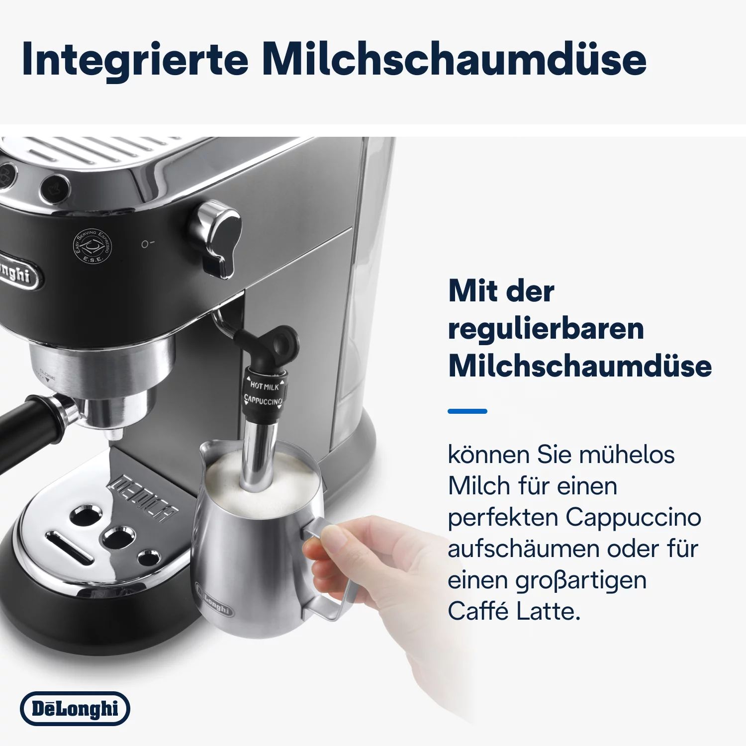 De'Longhi Espressomaschine Dedica EC685.BK