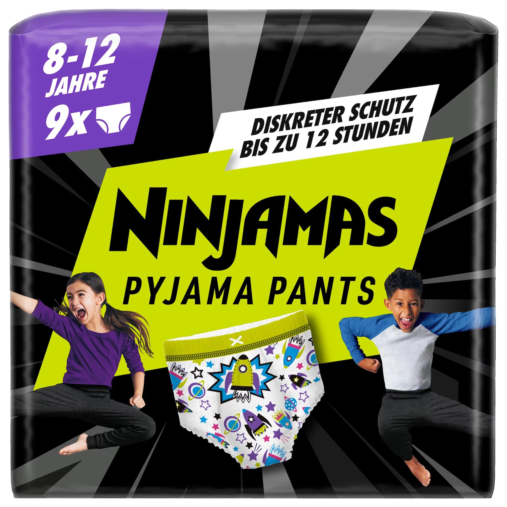 Pampers Ninjamas für Jungs 8-12 Jahre