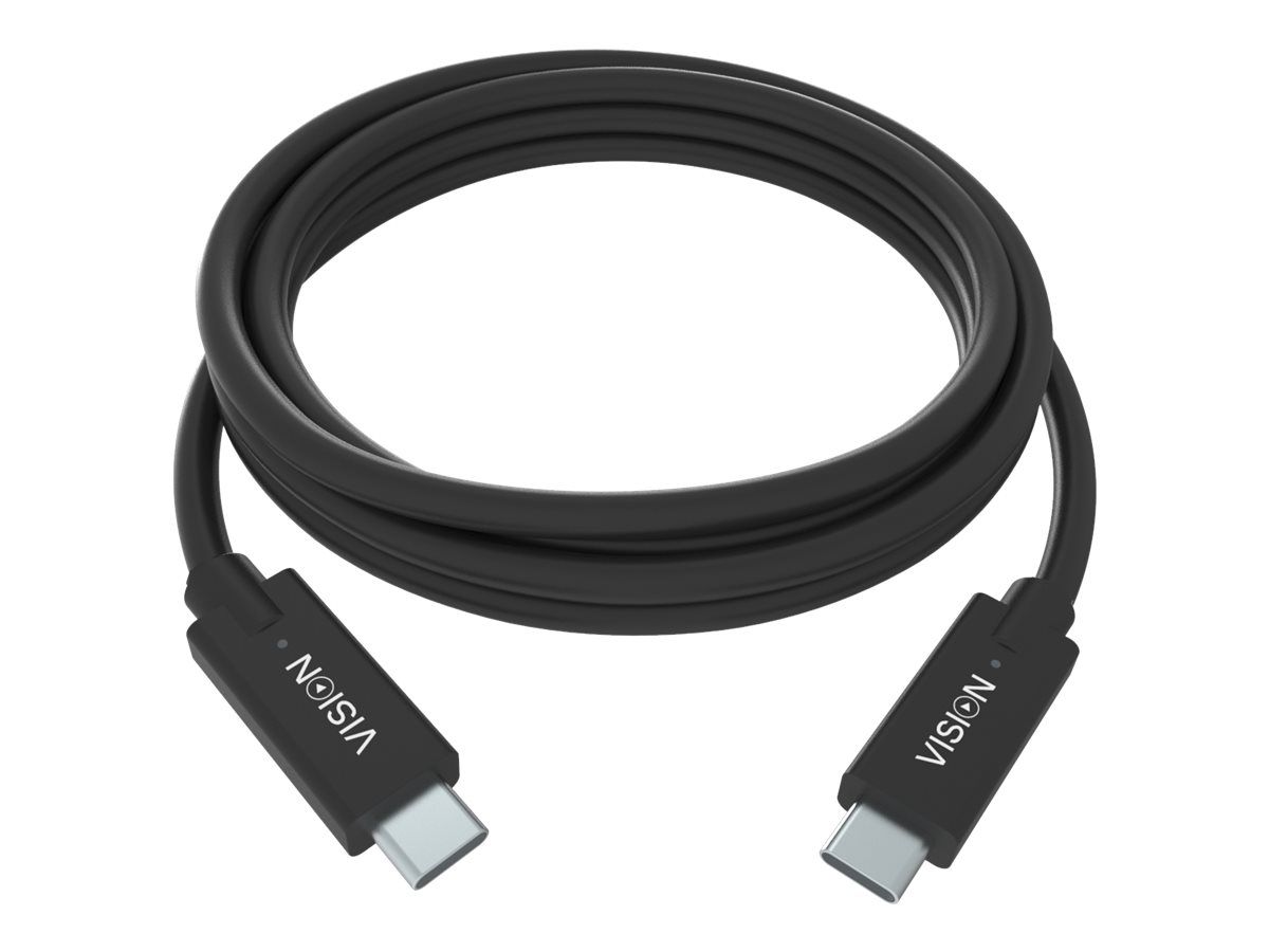 Vision USB-Kabel - 24 pin USB-C (M) zu 24 pin USB-C (M)