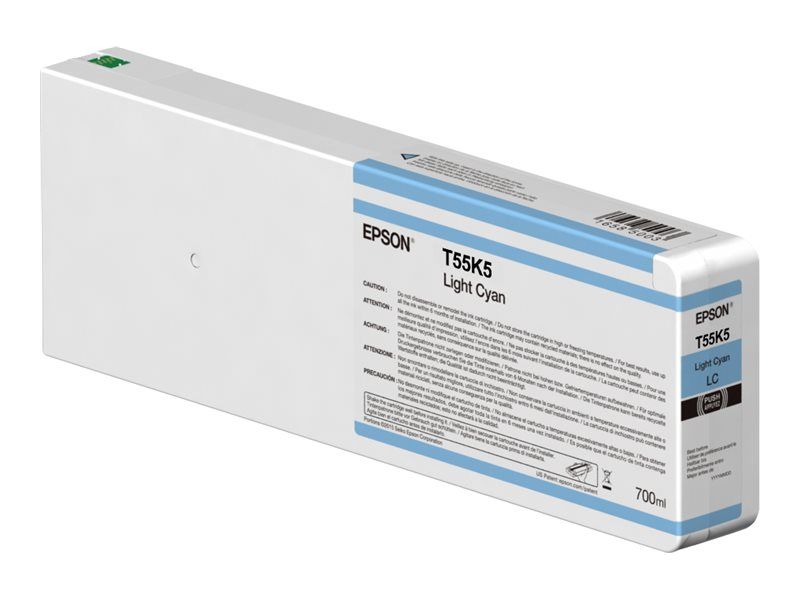 Epson Tinte light cyan 700ml SureColor SC-P6000/7000/8000/9000 - Tintenpatrone - Hell-/PhotoCyan