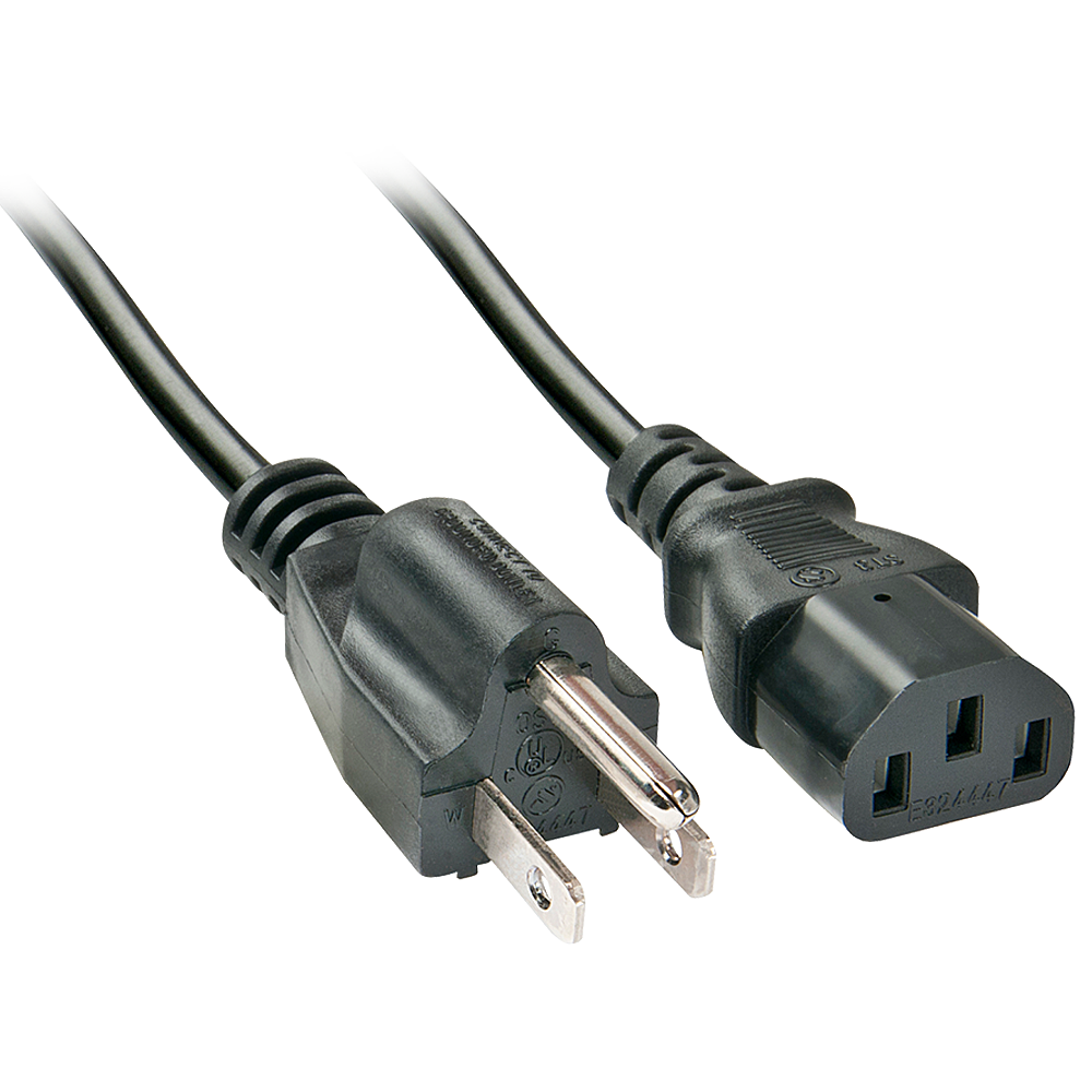 Lindy Stromkabel - NEMA 5-15P (S) zu power IEC 60320 C13