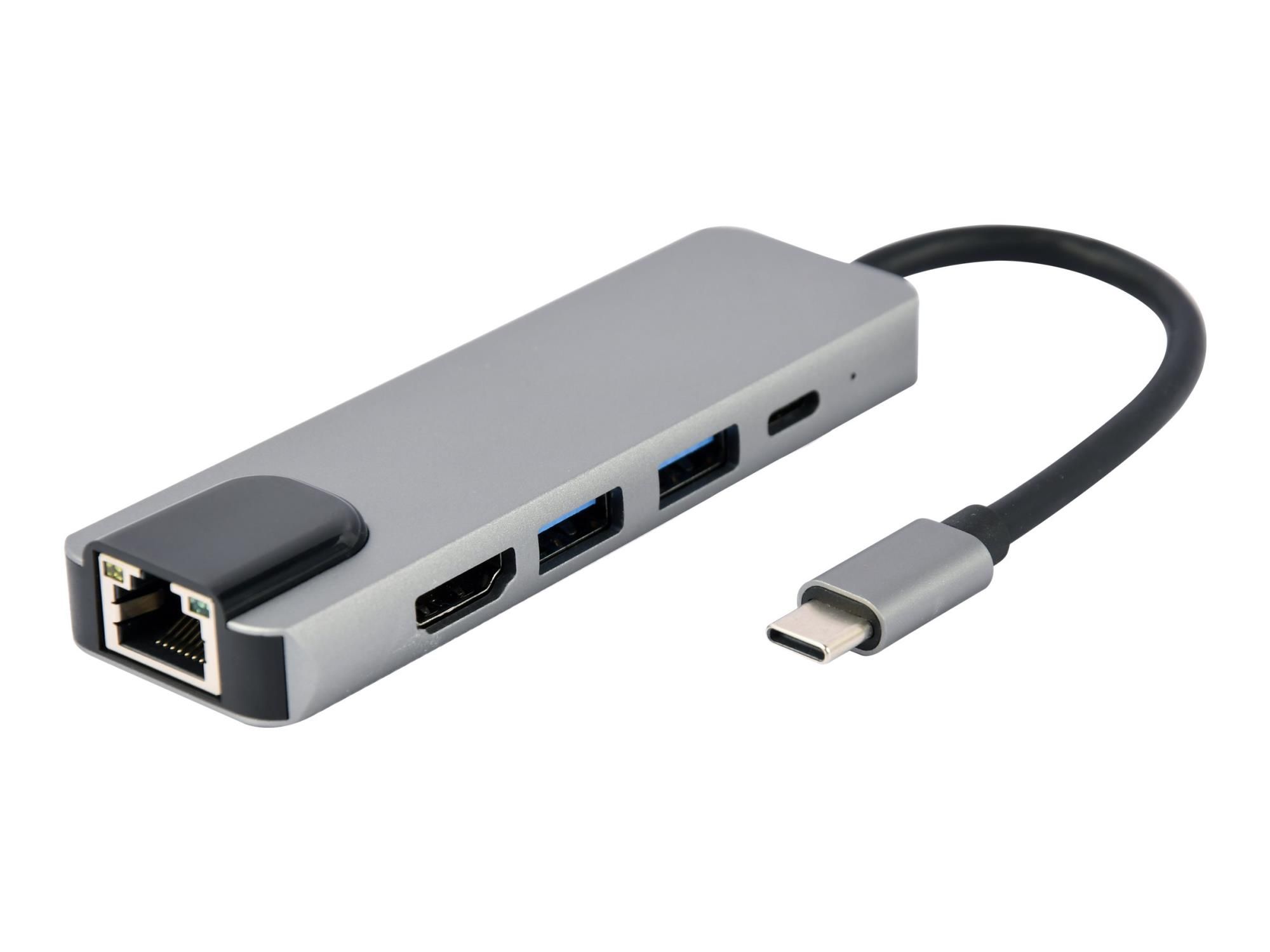Gembird Cablexpert A-CM-COMBO5-04 - Dockingstation - USB-C 3.1