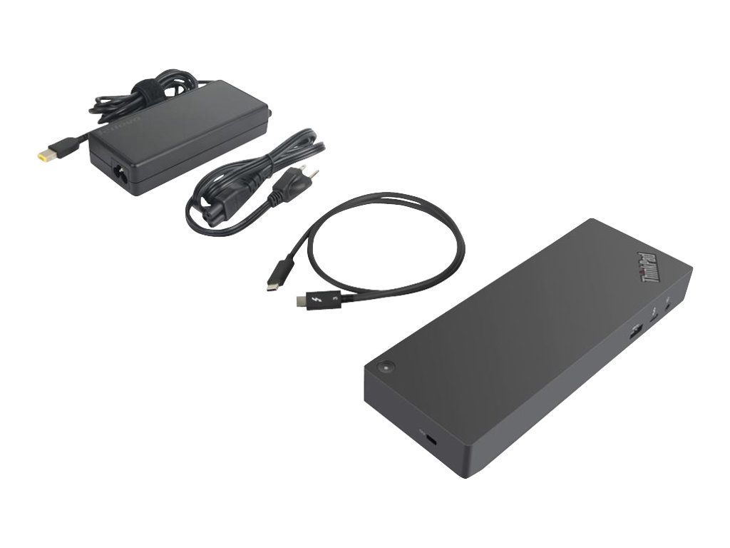 Lenovo ThinkPad Thunderbolt 3 Dock Gen2 - Port Replicator - Thunderbolt 3 - 2 x HDMI, 2 x DP, Thunderbolt - GigE - 135 Watt - Europa - für ThinkPad L480 20LS, 20LT; P51s 20HB, 20HC, 20JY, 20K0; P52s 20LB, 20LC; T470 20HD, 20HE, 20JM, 20JN; T480 20L5,
