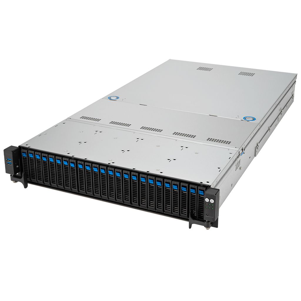 ASUS Server RS521A-E12-RS24U/1G/2kW/16NVMe/FAN/RH/OCP/GPU