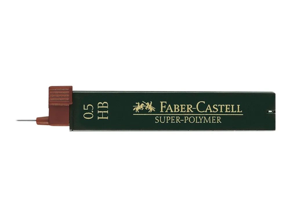 FABER-CASTELL Super-Polymer - Bleistiftmine - Superpolymer - HB - 0.5 mm (Packung mit 24)