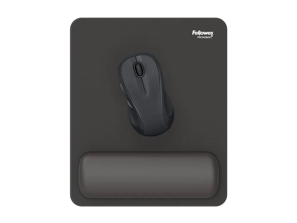 Fellowes Breyta - Mauspad mit Handgelenkpolsterkissen