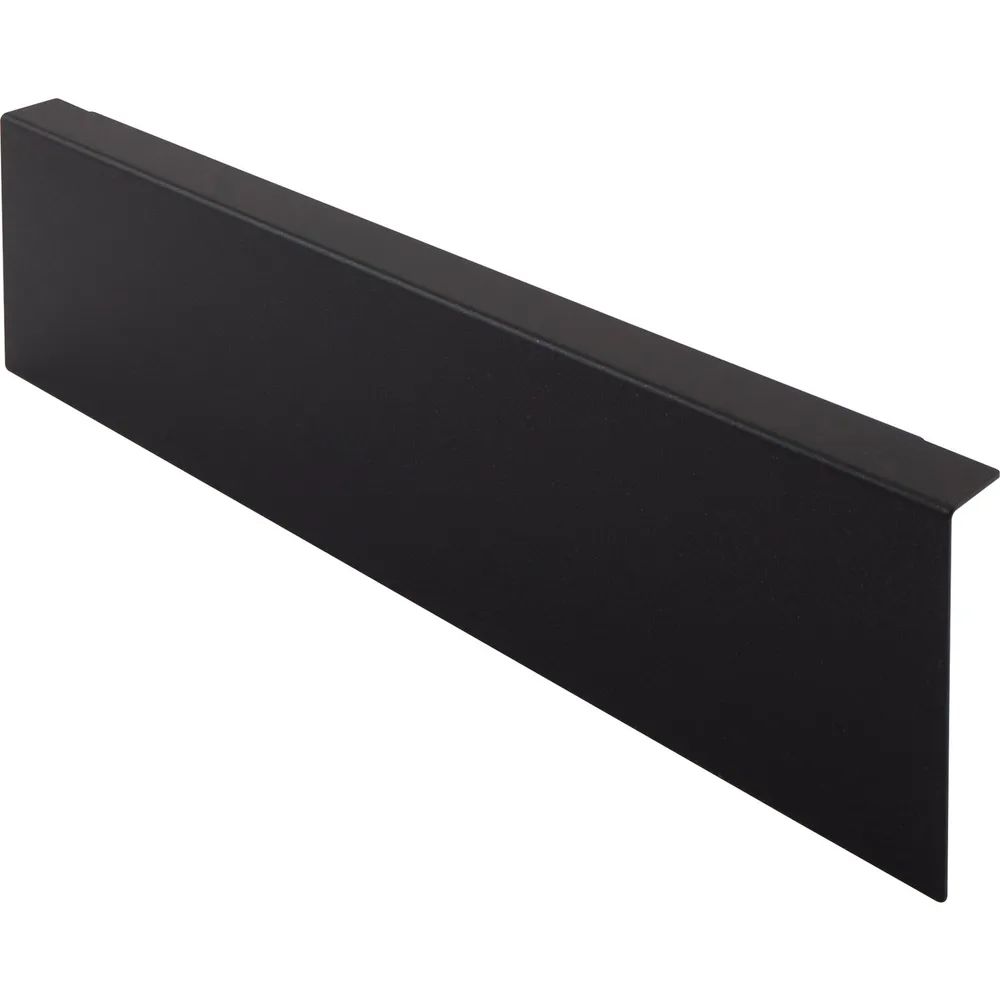 BLUM AMBIA-LINE Holzrückwandadapter. Höhe M, B242 mm, Stahl Carbonschwarz