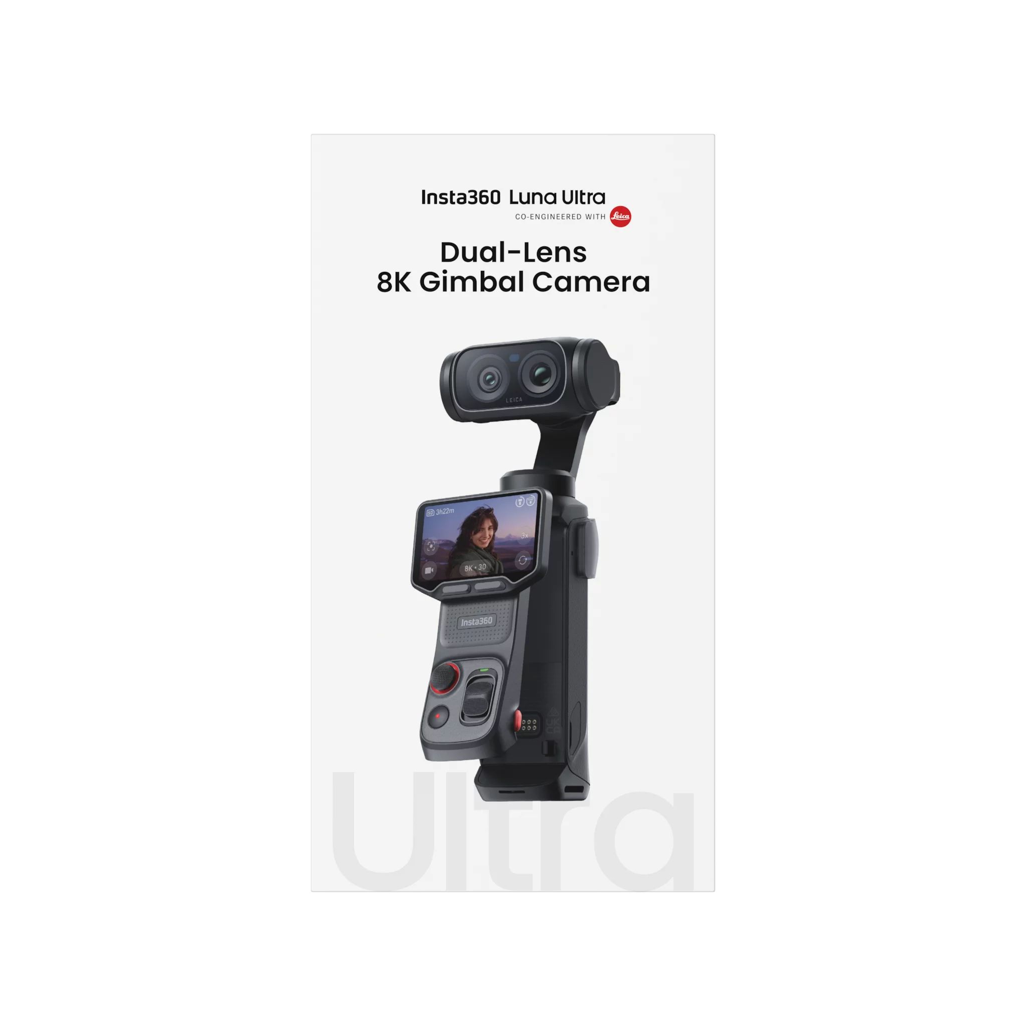 INSTA360 LUNA ULTRA STANDARD BLACK