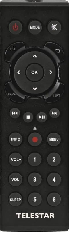 Telestar TOP 250 Schwarz Multifunktionsradios Stationäre