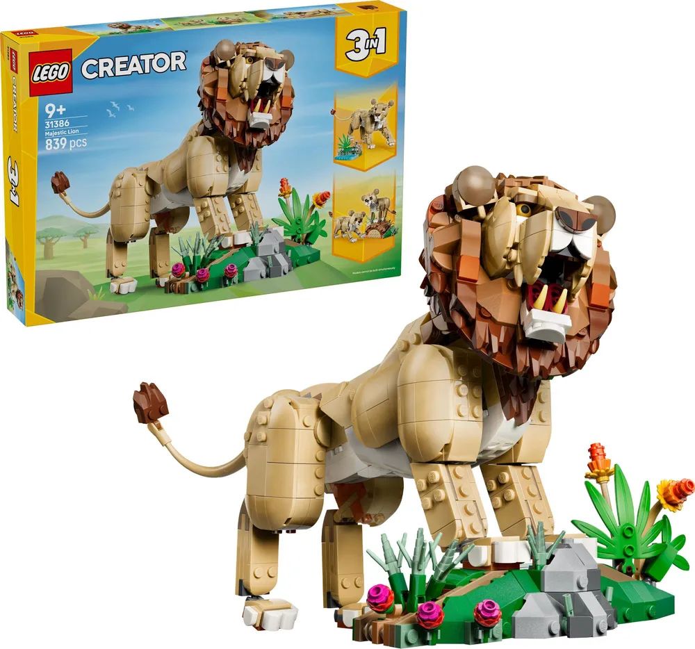 LEGO 31386 - Creator - Wilde Tiere Majestätischer Löwe