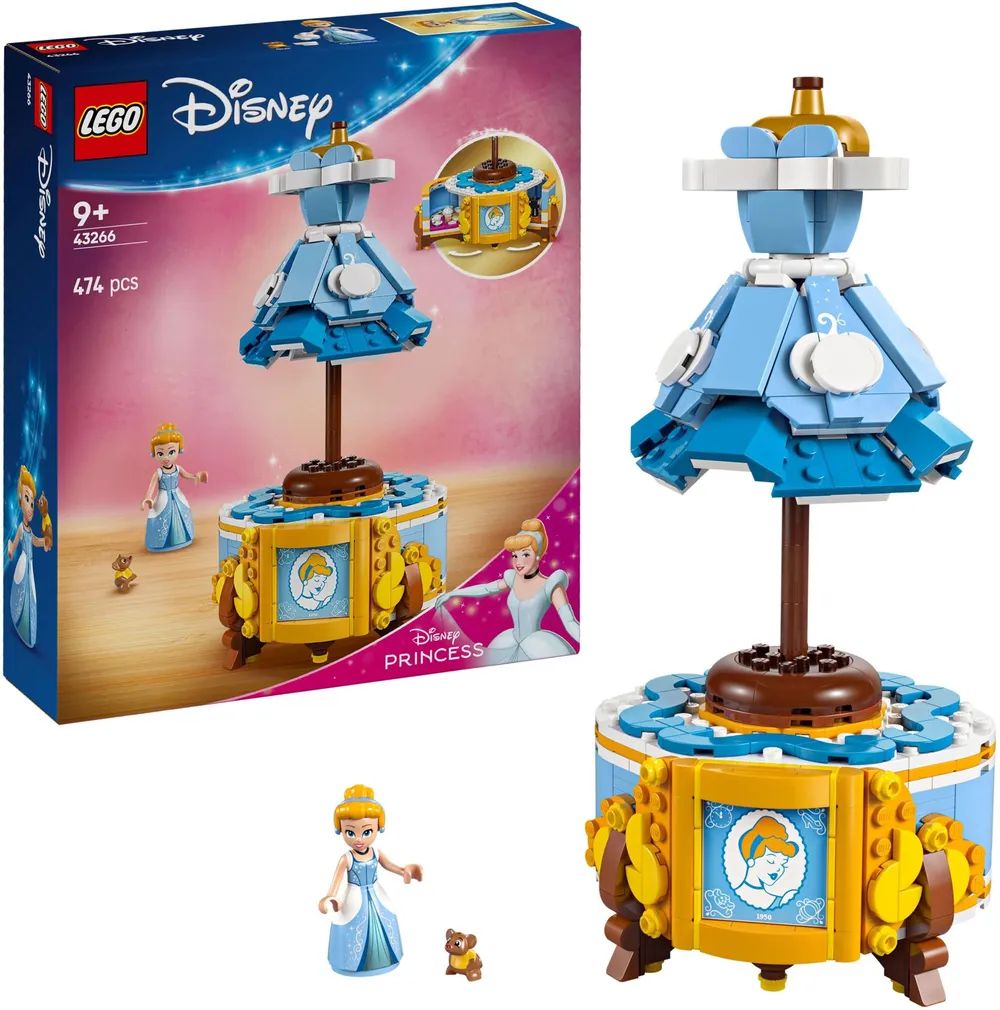 LEGO 43266 Disney Princess Cinderellas Kleid