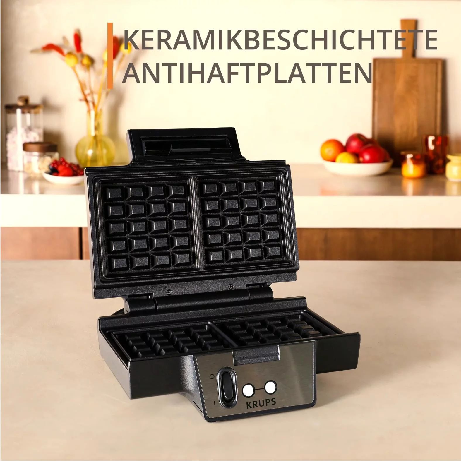 Krups Sandwichmaker FDK261 - INOX/SCHWARZ