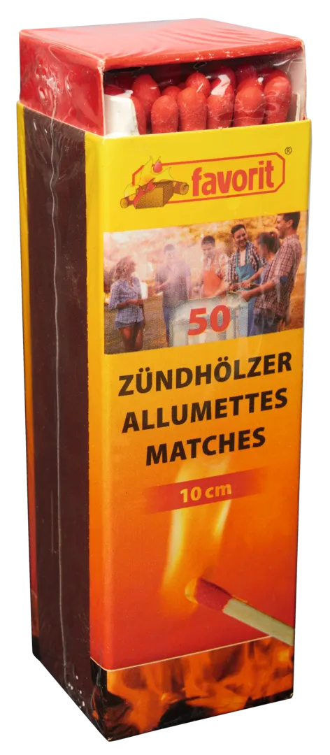 Alschu Sicherheits-Zündhölzer 50 Stk