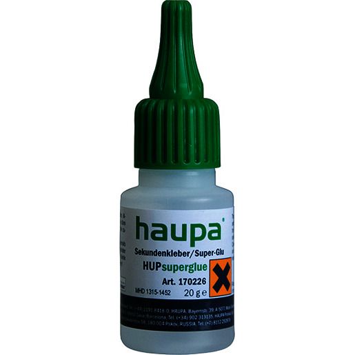 Haupa UNIV. HUPSUPERGLUE FLASCHE 20G / HAUPA 170226 SEKUNDENKLEB. 170226