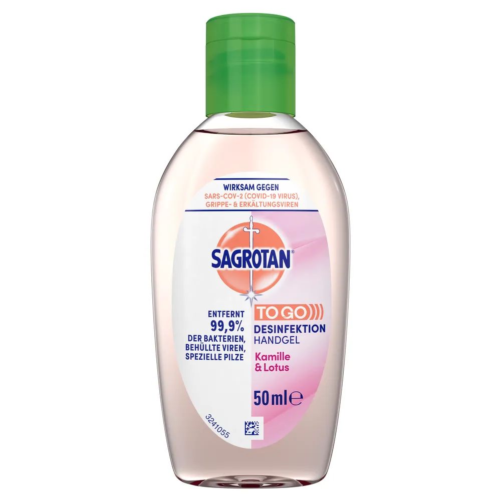 Sagrotan Hand-Desinfektionsgel Kamille & Lotus 50ml