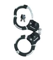 MasterLock Street Cuff Slot - Ringschloss - Schwarz - Silber - Stahl - Schlüssel - 360 mm - 7,6 mm