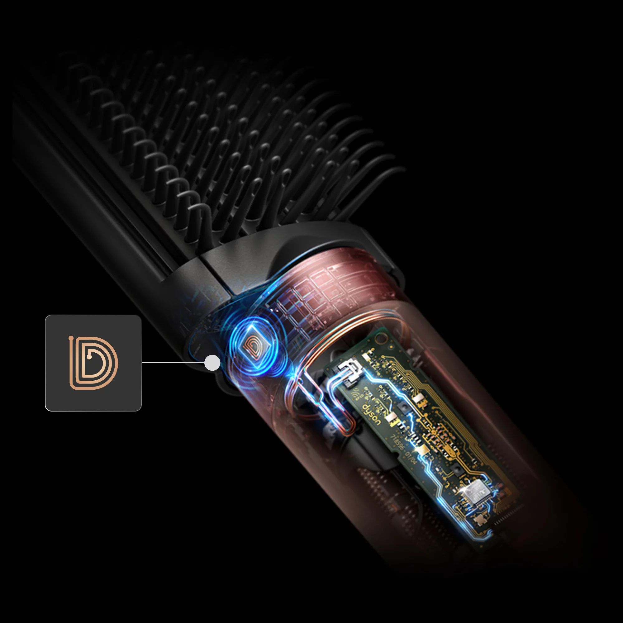Dyson Airwrap Co-anda2x, Samtrot/Gold
