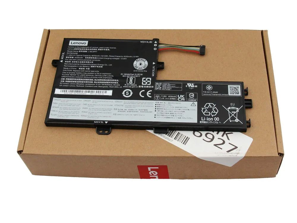 Lenovo S340 CP/A L18C3PF7 11.25V52.5Wh3cell 5B10W67289 - Batterie - 4.670 mAh