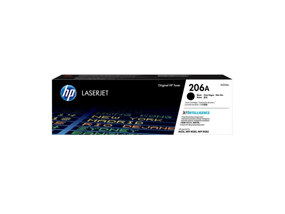 HP 206A - Schwarz - original - LaserJet - Tonerpatrone (W2110A)