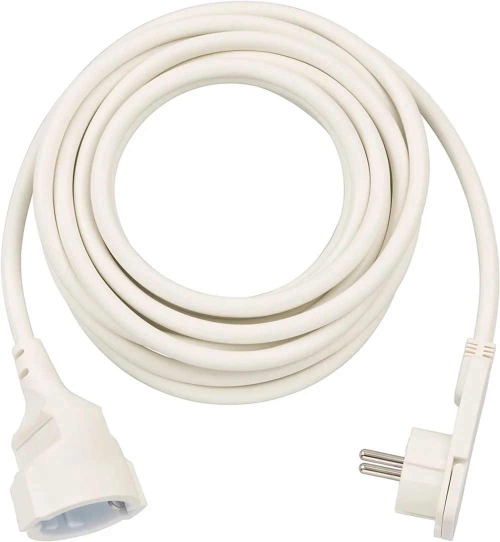 Brennenstuhl Verl.-Kabel 5m H05VV-F3G1,5 ws.
