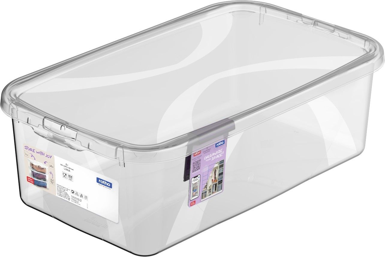 Rotho Box 5 l mit Deckel LONA