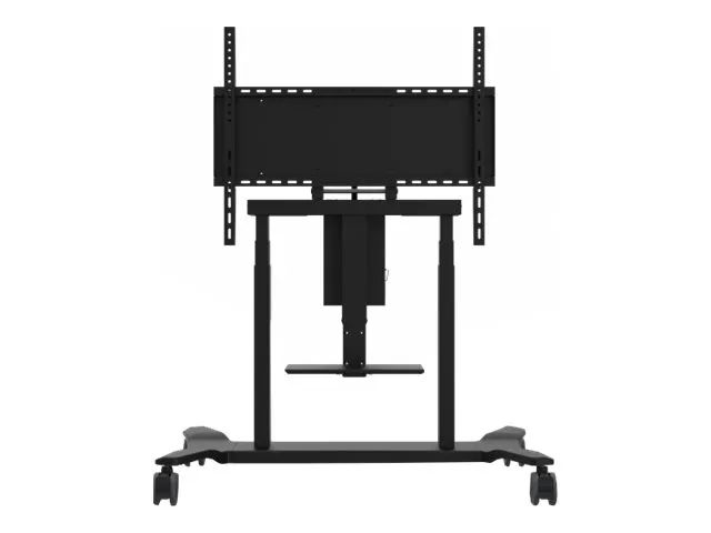 ViewSonic VB-STND-007 - Wagen - motorisiert - für Flachbildschirm - Kunststoff, Stahl, Aluminiumlegierung - Bildschirmgröße: 139.7-218.4 cm (55"-86")