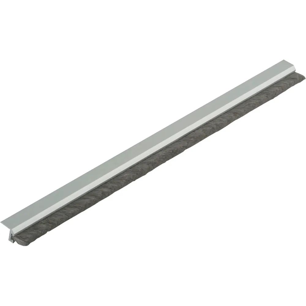 DORMA-Glas Muto 60/80/150 Bürstenprofil Spaltmaß 14-18 mm L=3000 mm silber