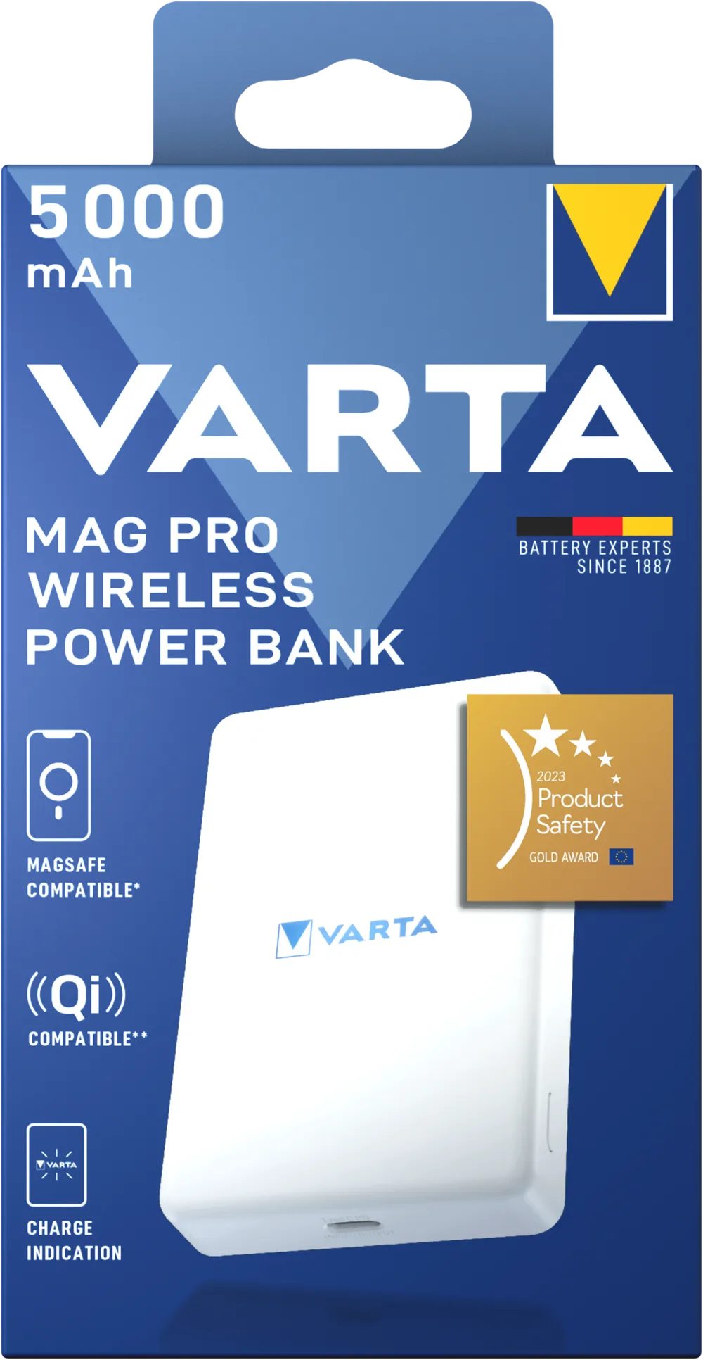 VARTA Mag Pro Wireless Power Bank 5000 Box