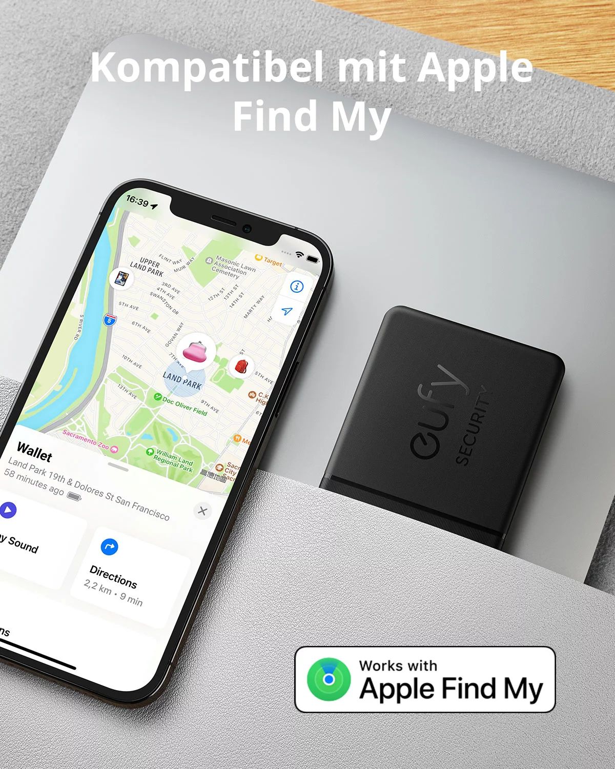 eufy Security SmartTrack Karte