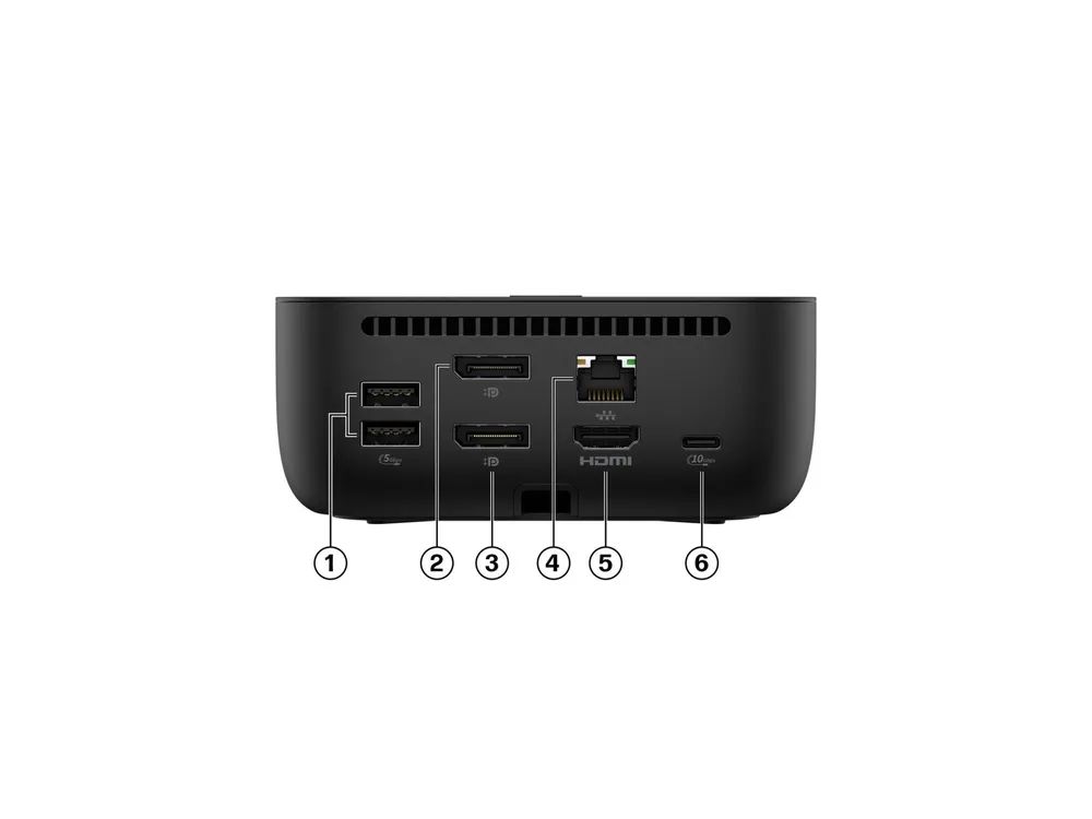 HP G6 - Dockingstation - 2 x DP, HDMI, USB-C