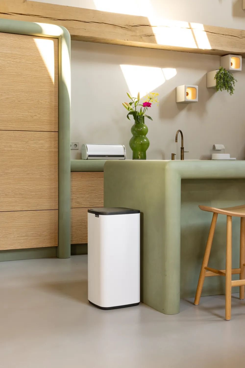 Brabantia Bo Touch Bin, 30L - White
