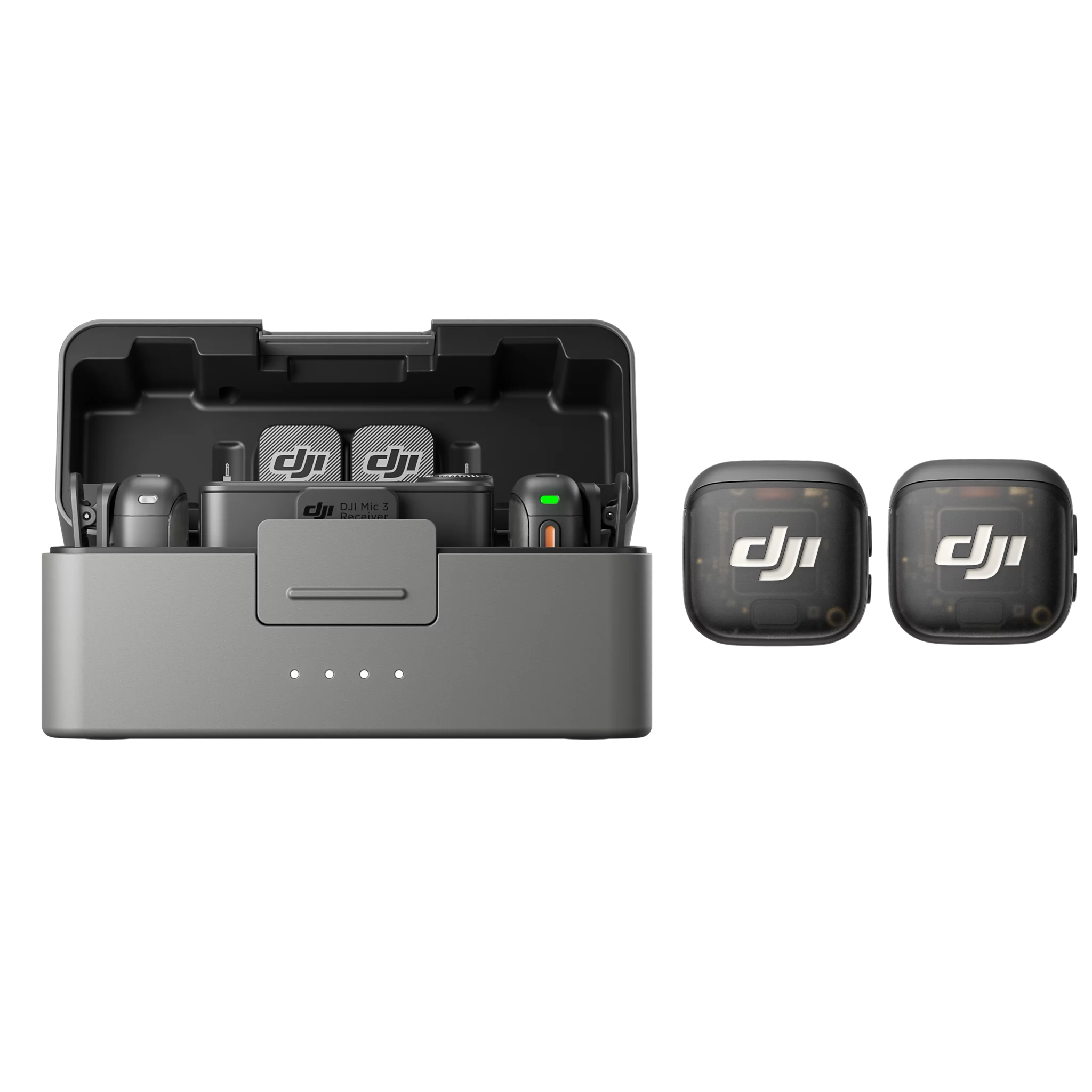 DJI Mic 3 (2 Sender + 1 Empfänger + Ladeschale)
