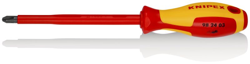 Schraubendreher für Kreuzschlitzschrauben Phillips® PH3, VDE