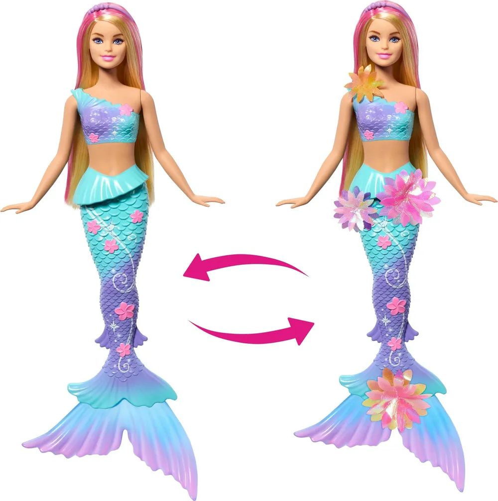 Mattel GmbH BRB Flower Magic Meerjungfrau